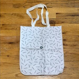 lululemon athletica Patterned White Tote